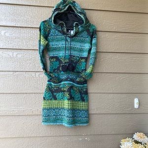 OB2-12 Hoodie Sweater Dress